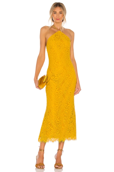 House Of Harlow 1960 X Revolve Rosaline Dress In Yellow