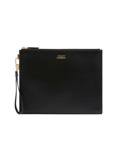 gucci black and gold purse