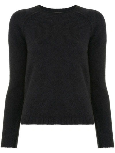 James Perse Raglan Cashmere Jumper In Blue