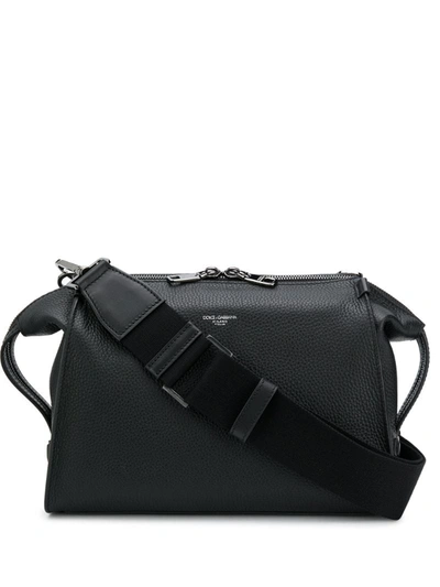 Dolce & Gabbana Edge Shoulder Bag In Black