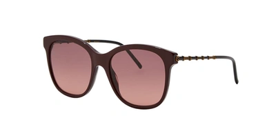 Gucci Woman Sunglasses Gg0654s In Purple Grad