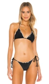 Lovewave Petal Top In Black