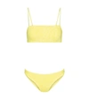 Hunza G Gigi 2-piece Bikini Set In Yellow