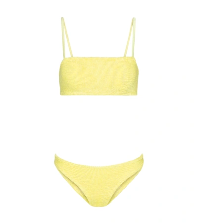 Hunza G Gigi 2-piece Bikini Set In Yellow