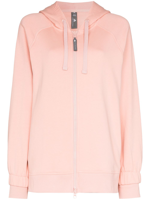 pink adidas zip hoodie