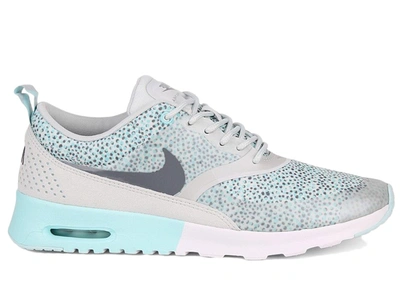 Pre-owned Nike Air Max Thea Light Grey Blue (women's) In Light Base Grey/cool Grey/glacier Ice