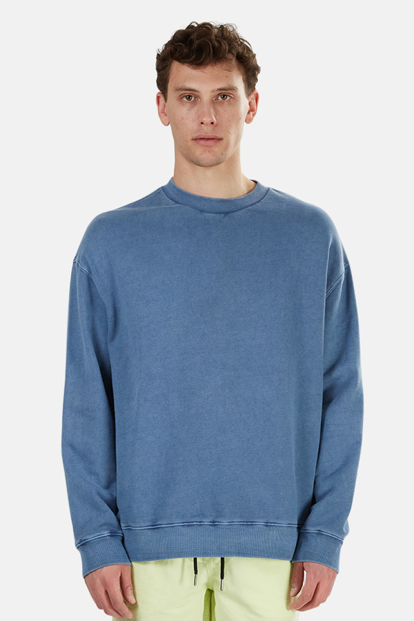 Ksubi Men's Biggie Crew Sweatshirt Sweater In Blue | ModeSens