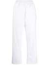 Alberto Biani Straight-leg Track Pants In White