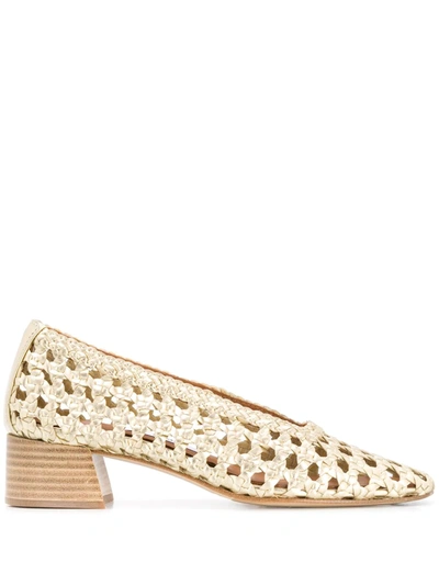 Miista 'taissa Sunshine' Pumps In Gold