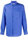 Aspesi Sedici Shirt In Bluette