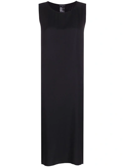 Ann Demeulemeester Mid-length Shift Style Dress In Black