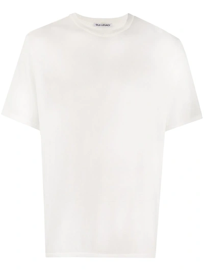 Our Legacy Knitted T-shirt In White