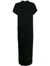 Thom Krom Kleid In Feinstrick In Black