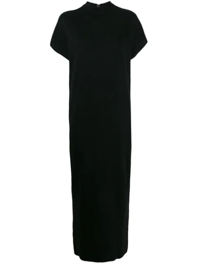 Thom Krom Kleid In Feinstrick In Black