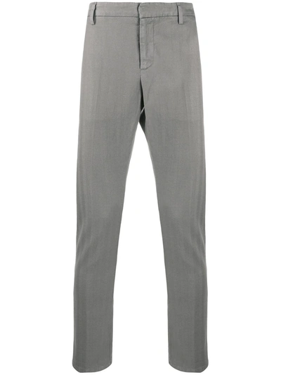 Dondup Gaubert Slim-fit Trousers In Grey
