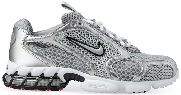 nike air zoom spiridon cage 2 metallic silver