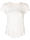 Isabel Marant Étoile Almon T-shirt In Beige Cotton In White