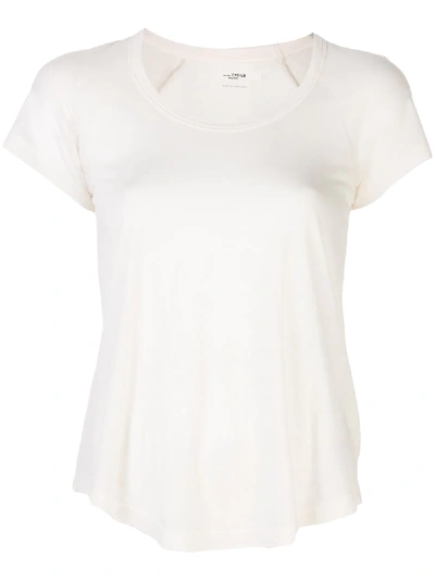 Isabel Marant Étoile Almon T-shirt In Beige Cotton In White