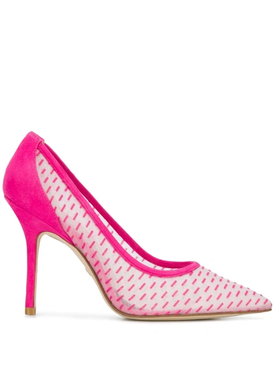 Stuart Weitzman Tasha 105mm Pointed Pumps In Pink