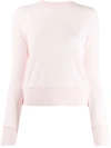 Thom Browne Nautical Print Sweatshirt In Pink