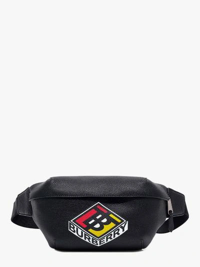 Burberry Black Leather Belt Bag