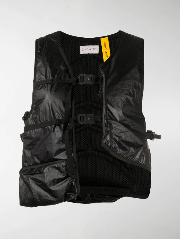 Moncler Genius Moncler X 1017 Alyx 9sm Buckle Vest Jacket In Black ...