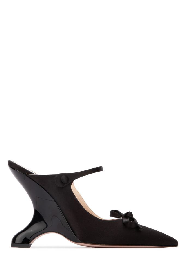 prada bow mule