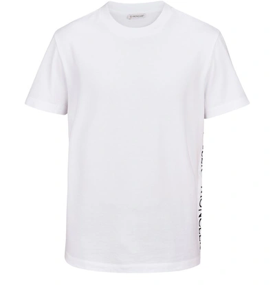 Moncler Short Sleeves T-shirt In White
