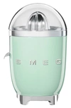 Smeg 50s Retro Style Citrus Juicer In Pastel Green