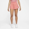 Nike Court Flex Women's Tennis Shorts (sunblush) - Clearance Sale In Sunblush,white