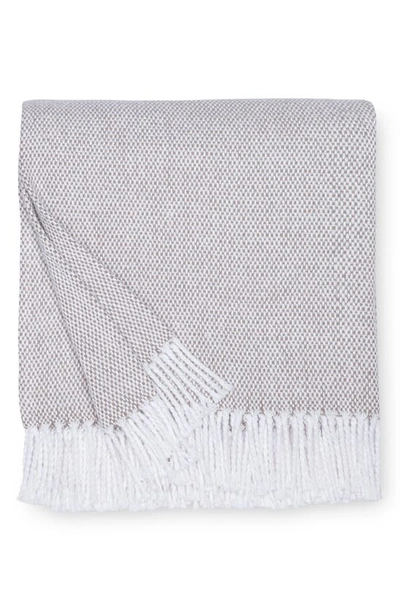 Sferra Terzo Throw In Mushroom