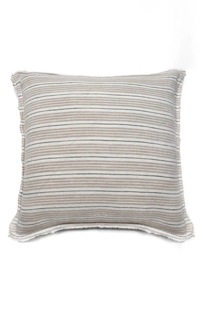 Pom Pom At Home Newport Big Accent Pillow In Natural Midnight