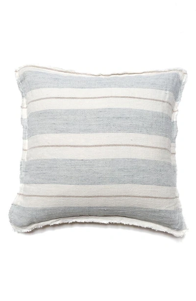 Pom Pom At Home Laguna Accent Pillow In Ocean/natural