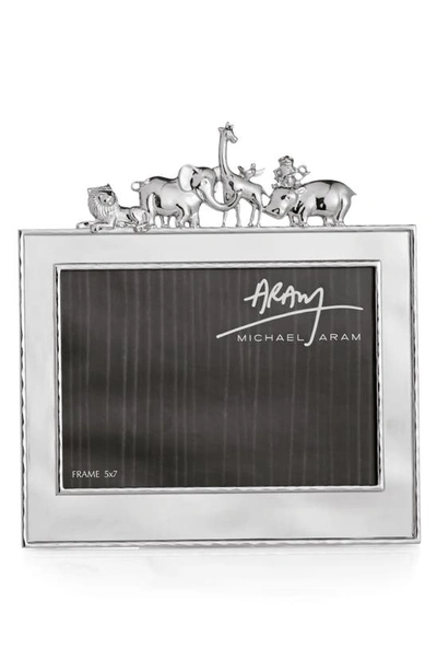 Michael Aram Animals Picture Frame In Silver