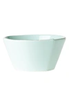 Vietri Lastra Cereal Bowl In Aqua