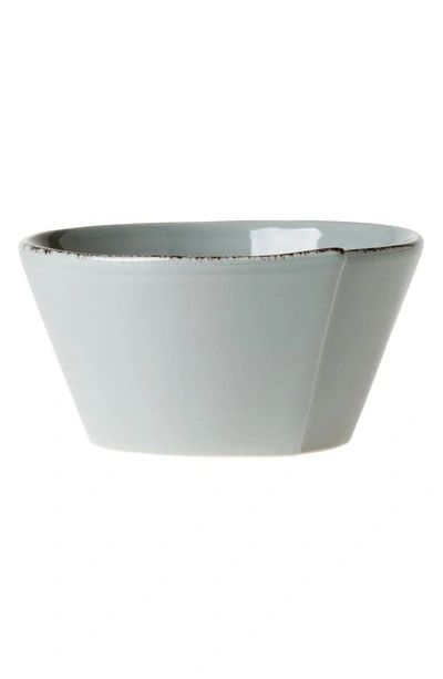 Vietri Lastra Cereal Bowl In Gray