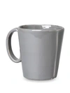 Vietri Lastra Collection Mug In Grey