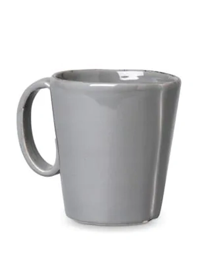 Vietri Lastra Collection Mug In Gray