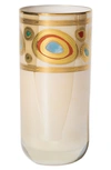 Vietri Regalia Highball Glass In Cream