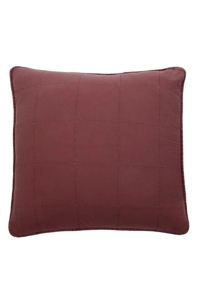 Pom Pom At Home Antwerp Euro Sham In Berry