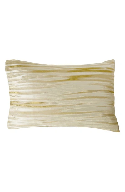 Donna Karan Home Gilded Standard Sham Bedding In Gold