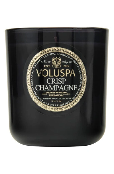 Voluspa Maison Noir Crisp Champagne Classic Maison Candle, 12 oz