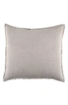 Pom Pom At Home 'blair' Linen Euro Pillow Sham In Taupe