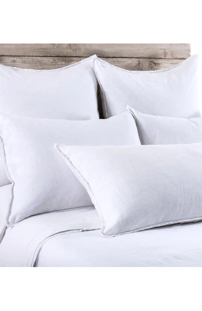Pom Pom At Home 'blair' Linen Duvet Cover In White