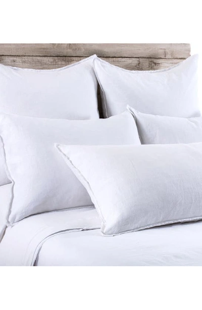 Pom Pom At Home Blair Linen Duvet Cover In White