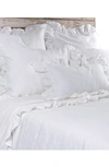 Pom Pom At Home 'charlie' Linen Duvet Cover In White