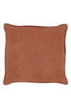 Pom Pom At Home Montauk Large Euro Accent Pillow Cover In Terra Cotta