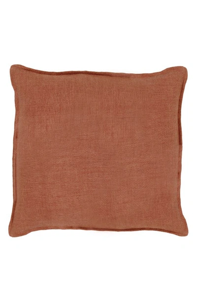 Pom Pom At Home Montauk Large Euro Accent Pillow Cover In Terra Cotta