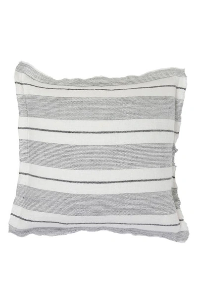 Pom Pom At Home Laguna Accent Pillow In Grey/ Charcoal