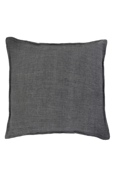 Pom Pom At Home Montauk Large Euro Accent Pillow Cover In Charcoal